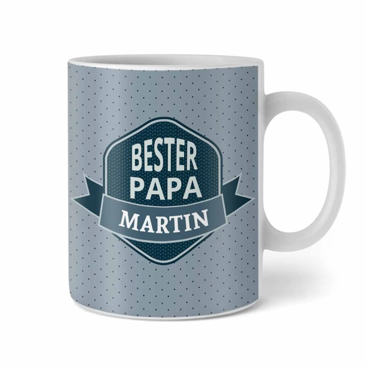 Personalisierbare Tasse - Bester Papa Logodesign