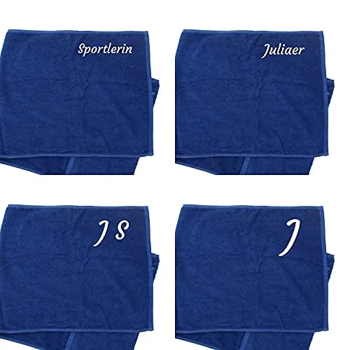 Handtuch Blau