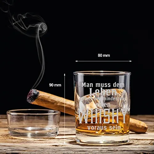 Whiskyglas - Whisky voraus