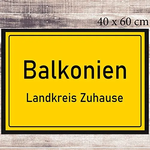 Fußmatte Fussmatte Balkonien Landkreis Zuhause