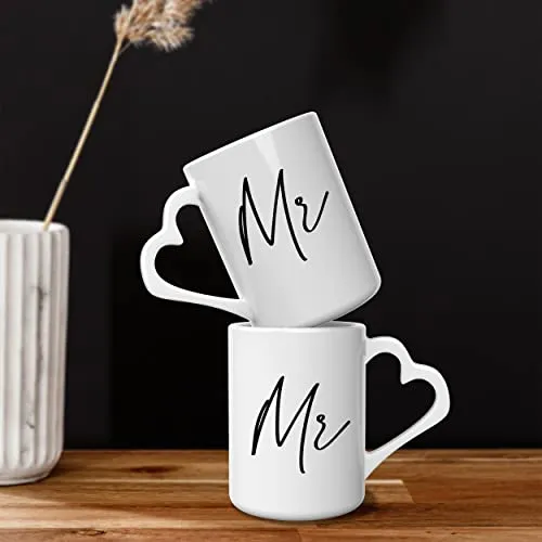 2er Kaffeetassen - Mr und Mr