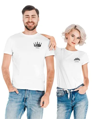 T-Shirt König und Königin XS