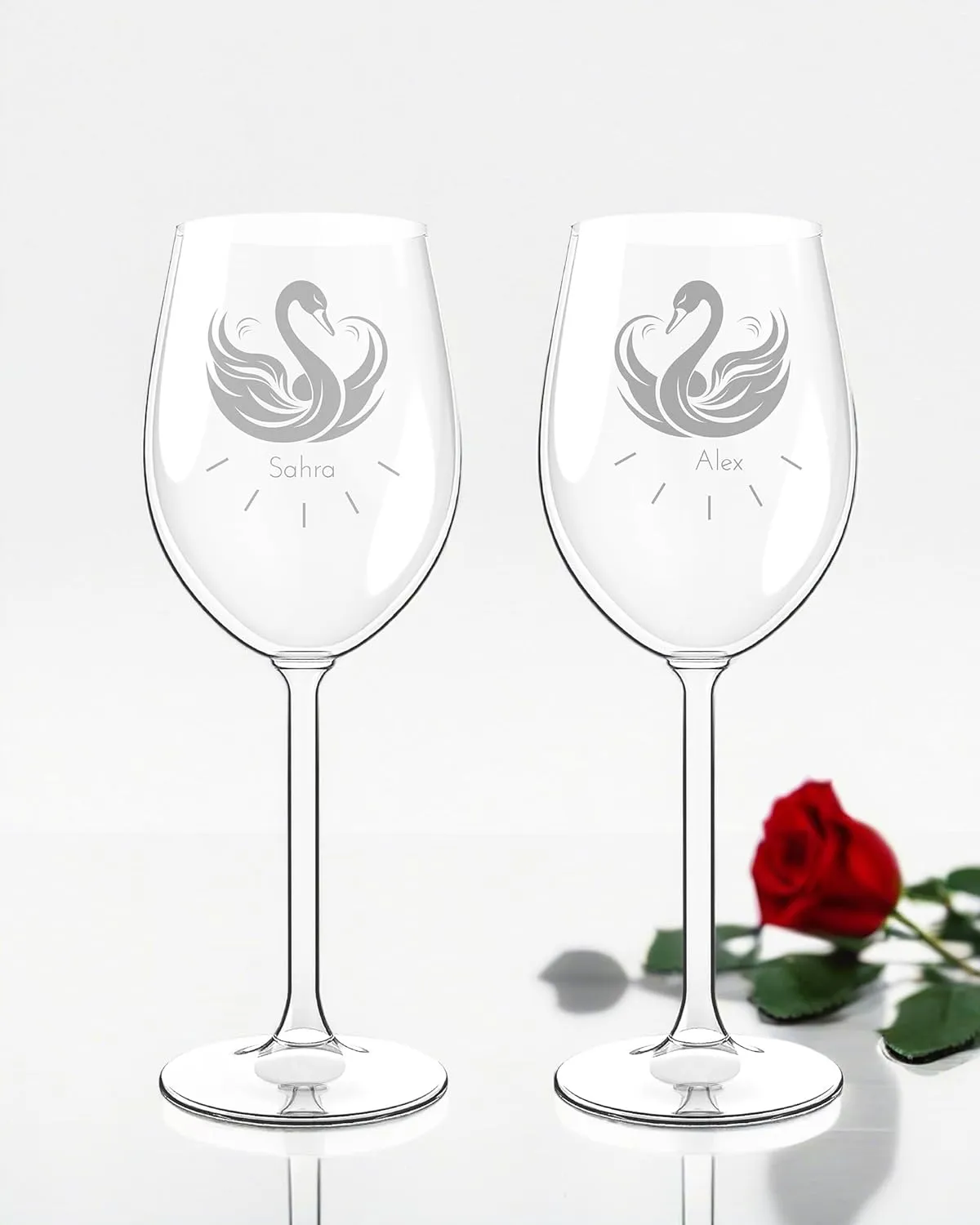 Personalisiertes 2er Leonardo Weinglas Set mit Exklusiver Gravur – Ein Must-Have für Weinliebhaber