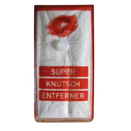 Süße Taschentuchbox - Super-Knutschentferner