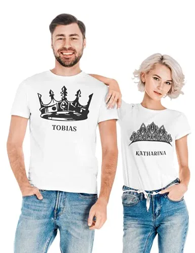 T-Shirt King and Queen M