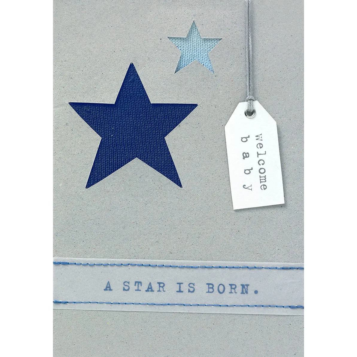 Süße Geburtskarten - A star is born