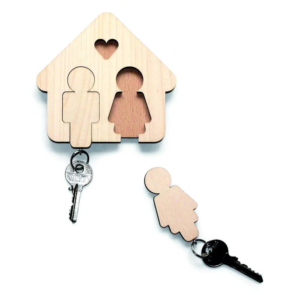 Trautes Heim - Schlüsselanhänger - ohne Personalisierung
