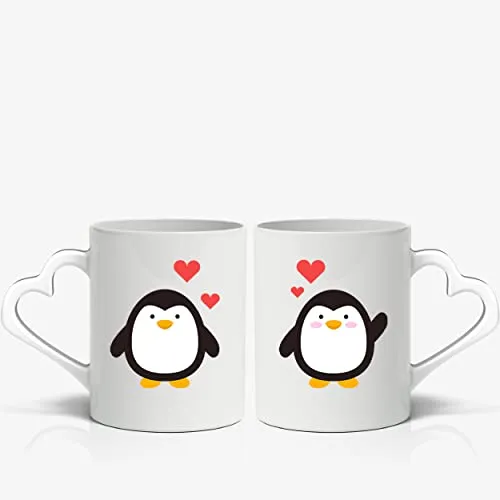 2er Kaffeetassen - Pinguine