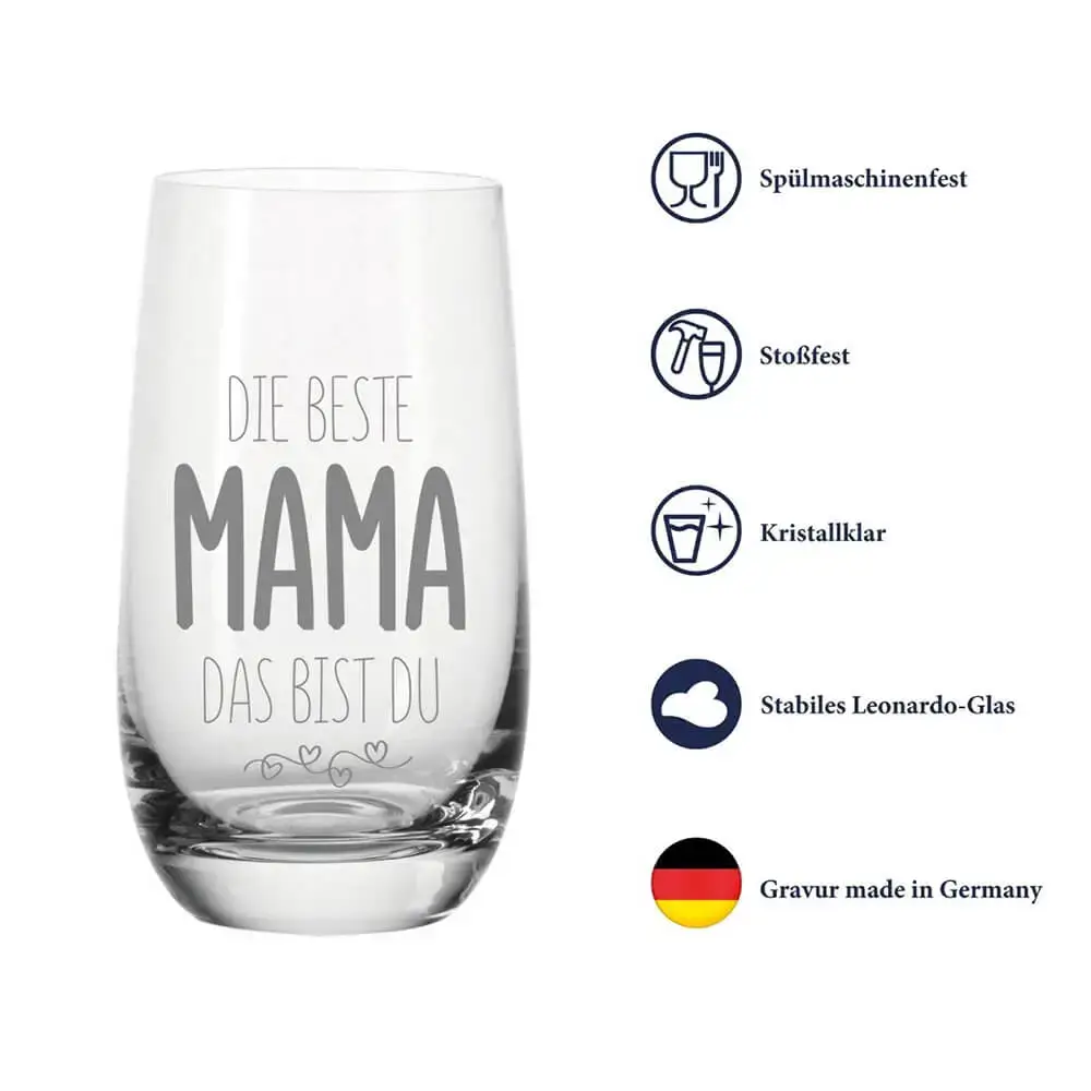 Cocktailglas - Beste Mama