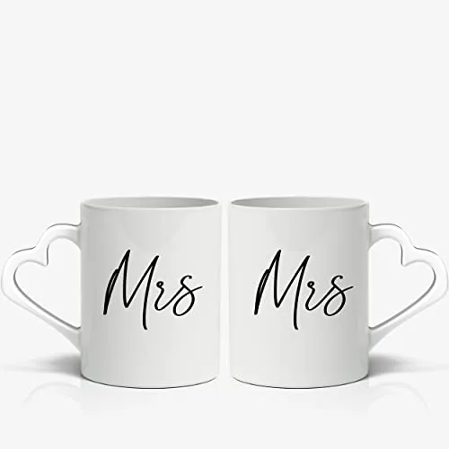 2er Kaffeetassen - Mrs und Mrs
