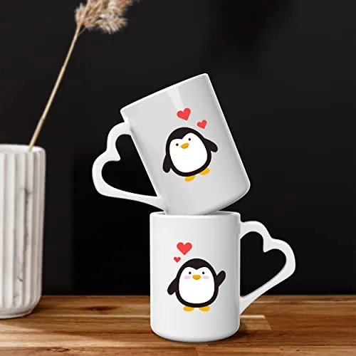 2er Kaffeetassen - Pinguine