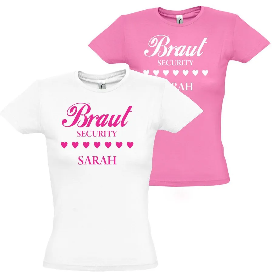 T-Shirt - Braut Security