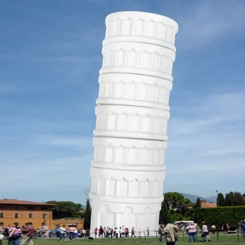 Tassen-Set Schiefer Turm von Pisa