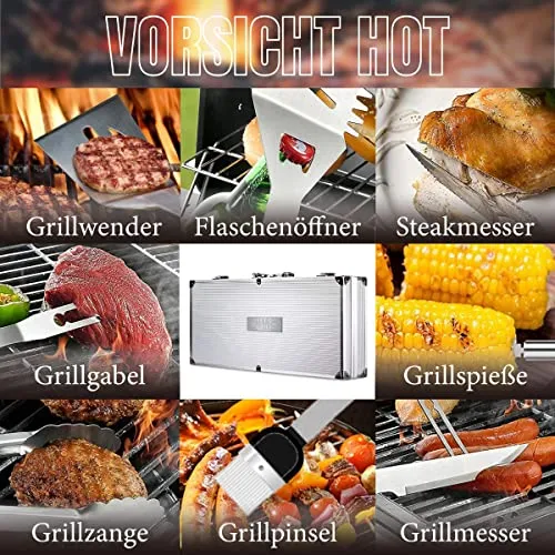 Grillkoffer 30-tlg - Lets Grill