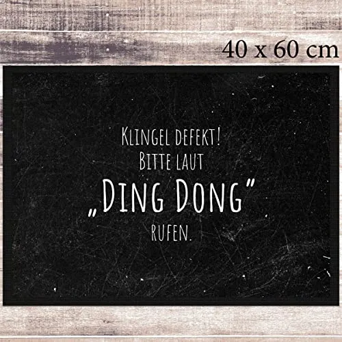 Fußmatte - Ding Dong