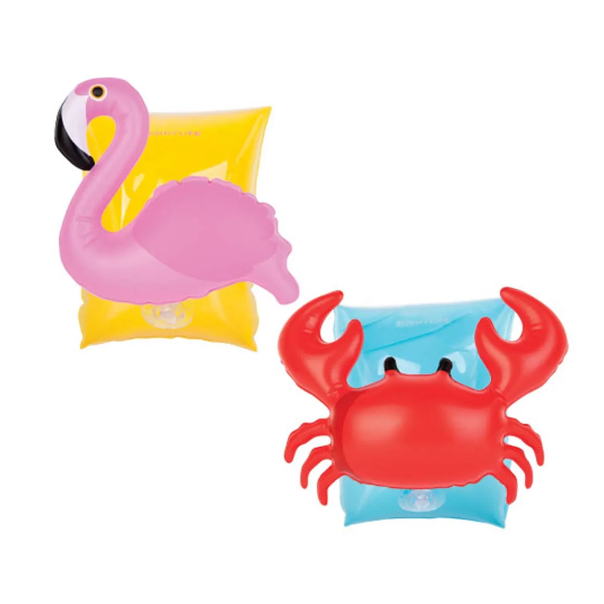 Schwimmflügel Flamingo oder Krabbe