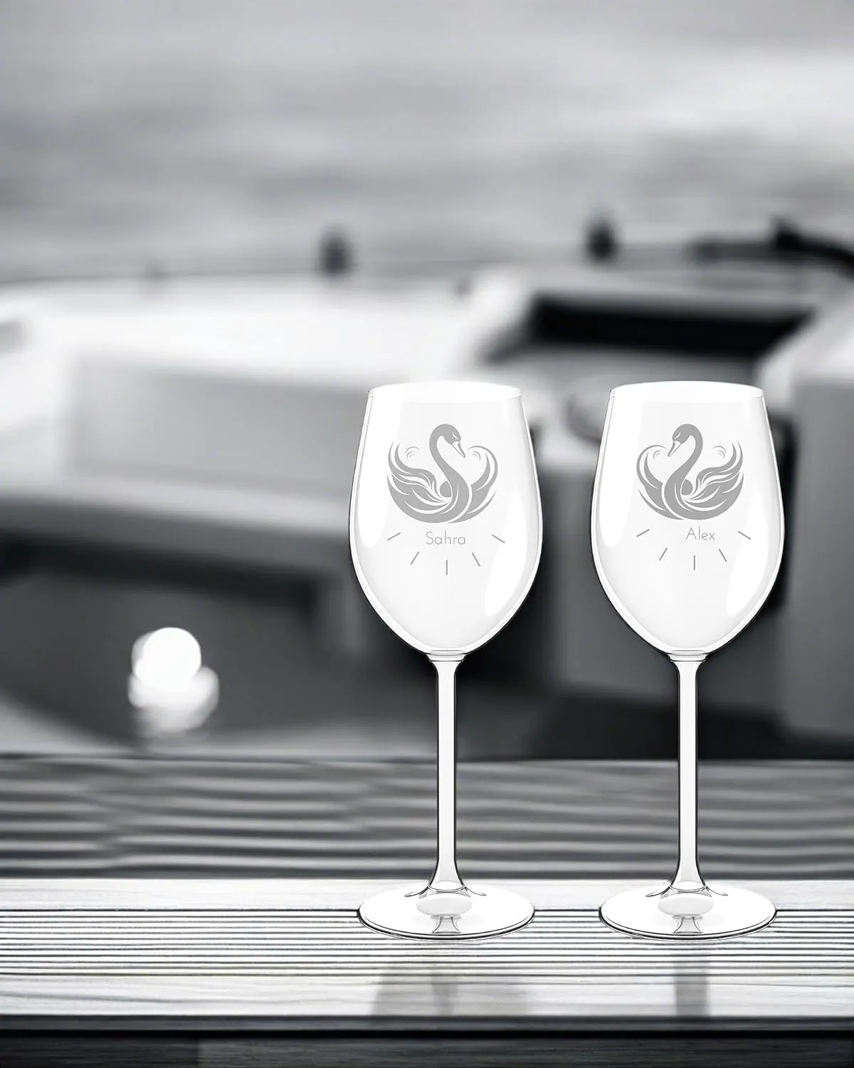 Personalisiertes 2er Leonardo Weinglas Set mit Exklusiver Gravur – Ein Must-Have für Weinliebhaber