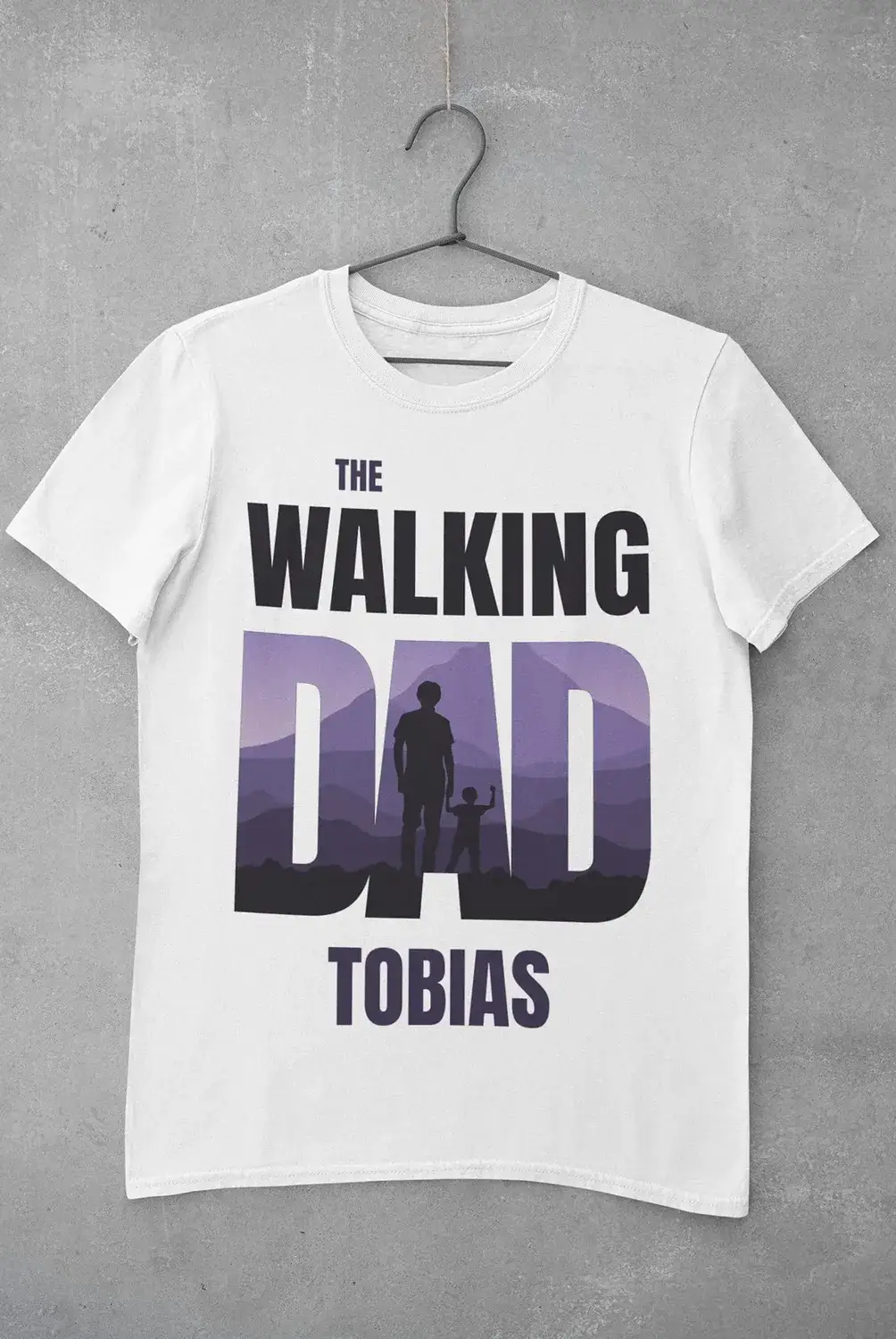 T-Shirt Walking Dad EST. M