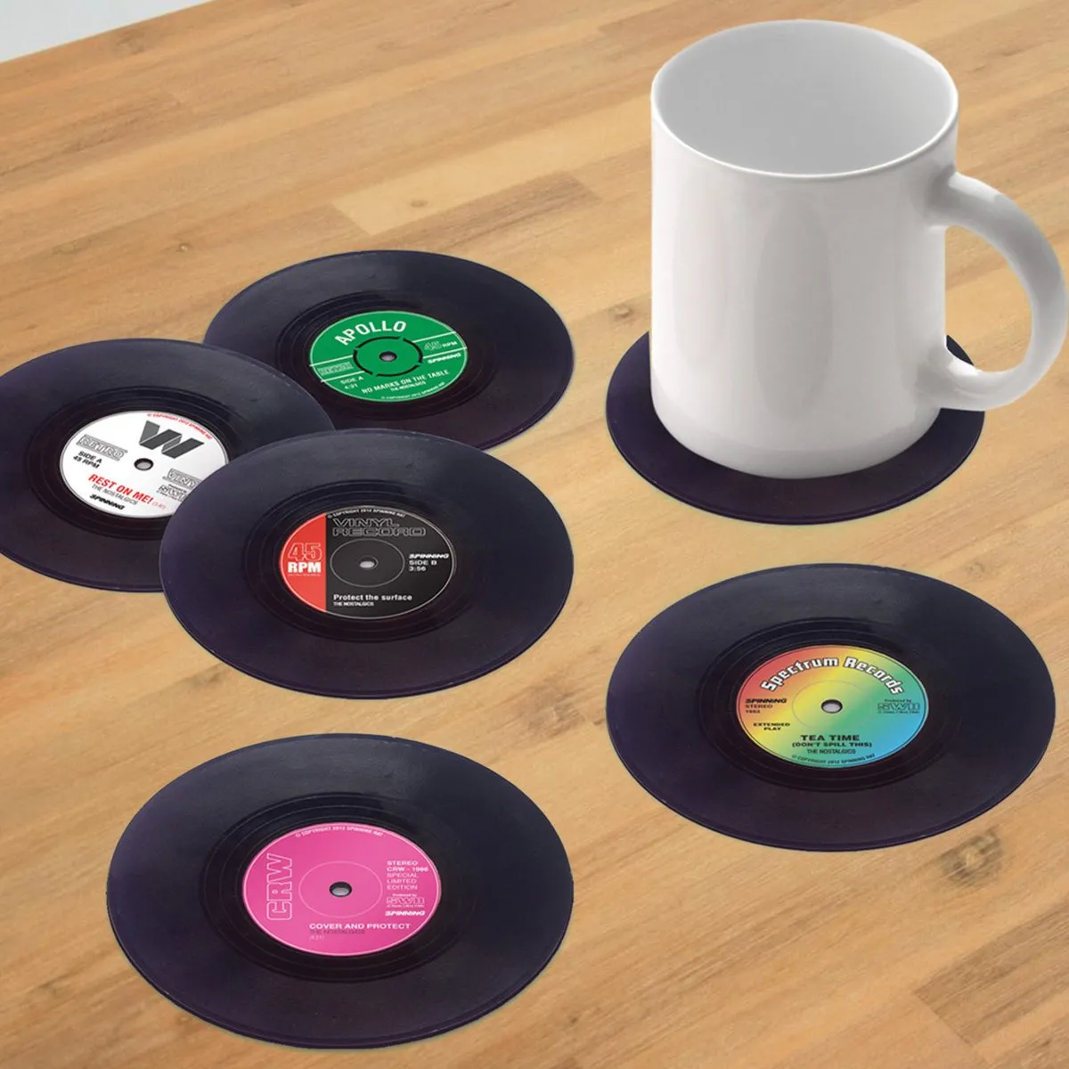 Untersetzer - Vinyl Schallplatten