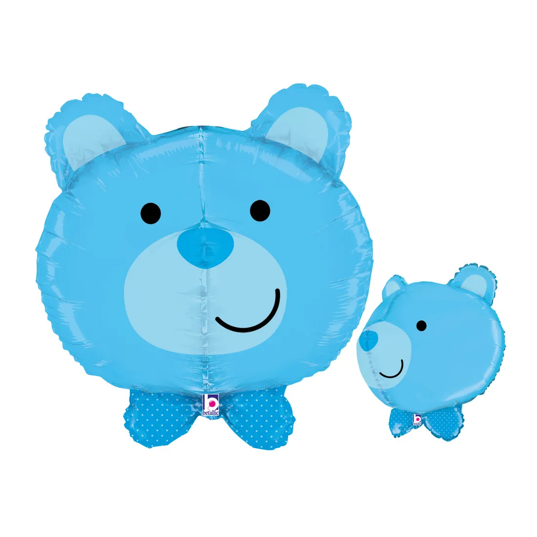 Helium-Luftballon Baby-Bär – Blau