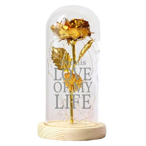 Goldene Rose im Glasdom - Life