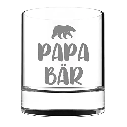 Whiskyglas Vatertag Papabär