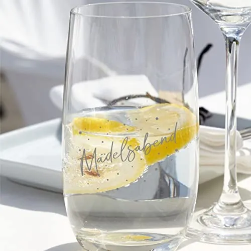 Cocktailglas mit Gravur - Mädelsabend