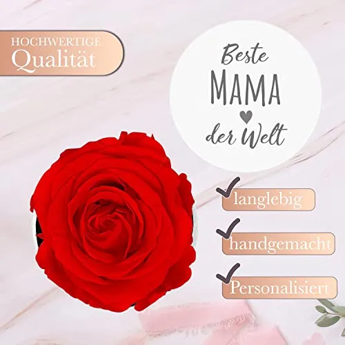Ewige Rose Beste Mama der Welt