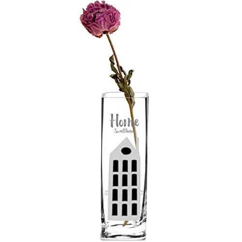 Vase zum Muttertag mit Gravur | Home Sweet Home