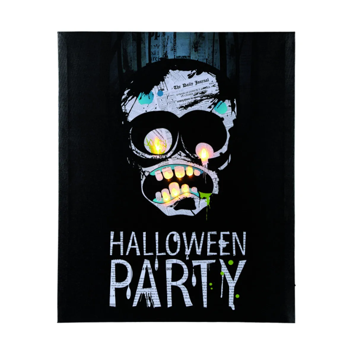 LED-Bild zu Halloween – Totenkopf