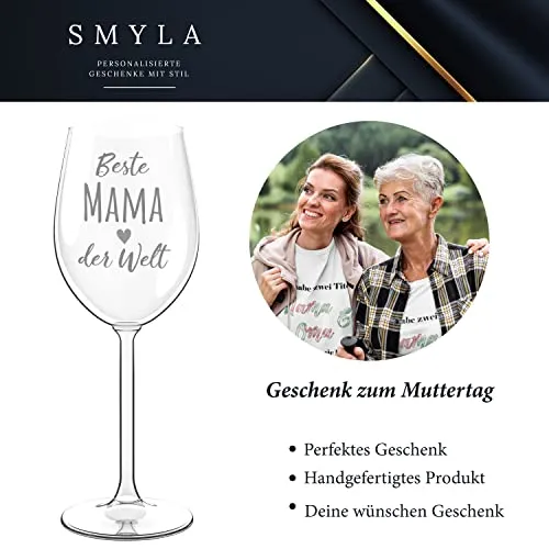 Personalisiertes Leonardo Weinglas für die Beste Mama der Welt