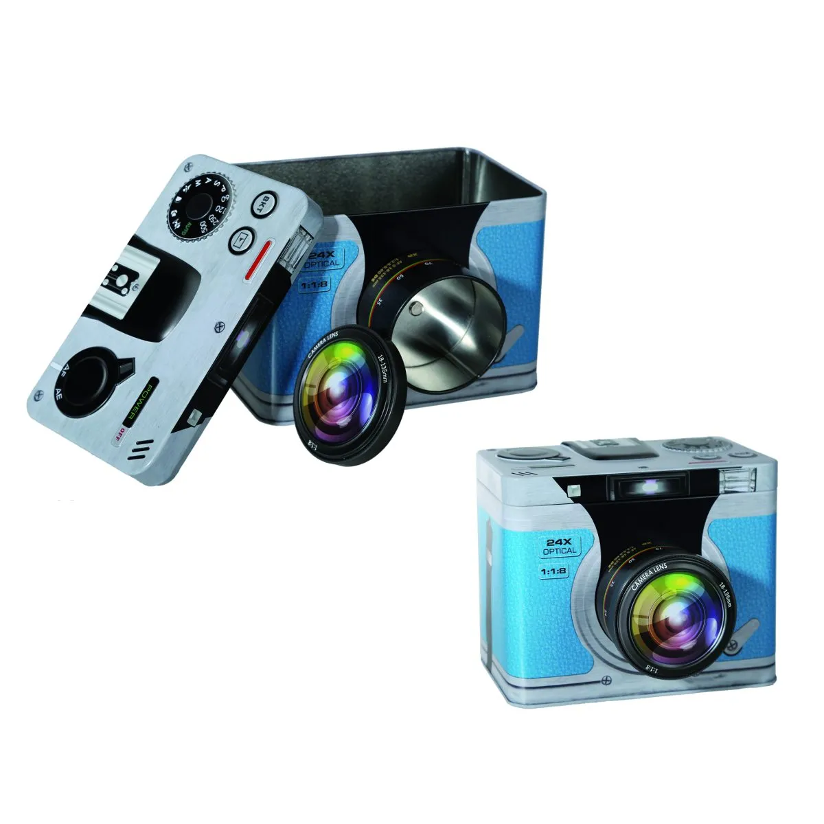 Metall-Aufbewahrungsbox - Kamera