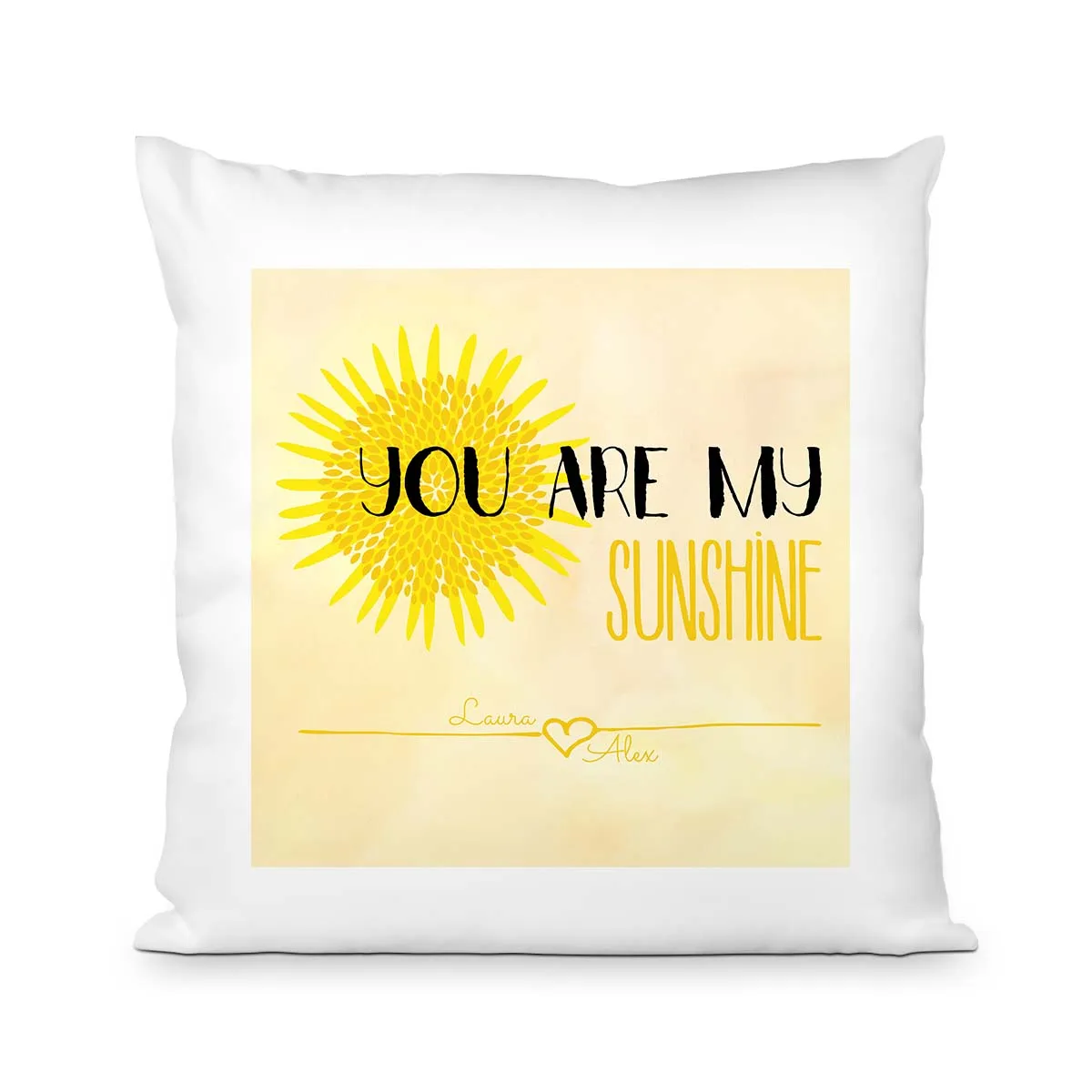 Personalisierbares Kissen - You Are My Sunshine