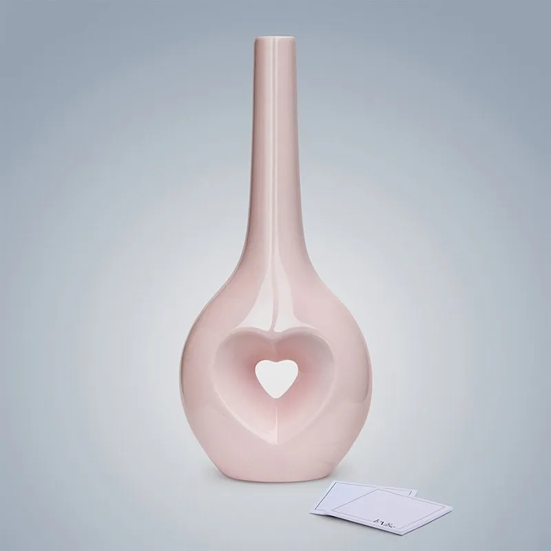 Love Vase - die Vase für Liebesgrüße - rosa