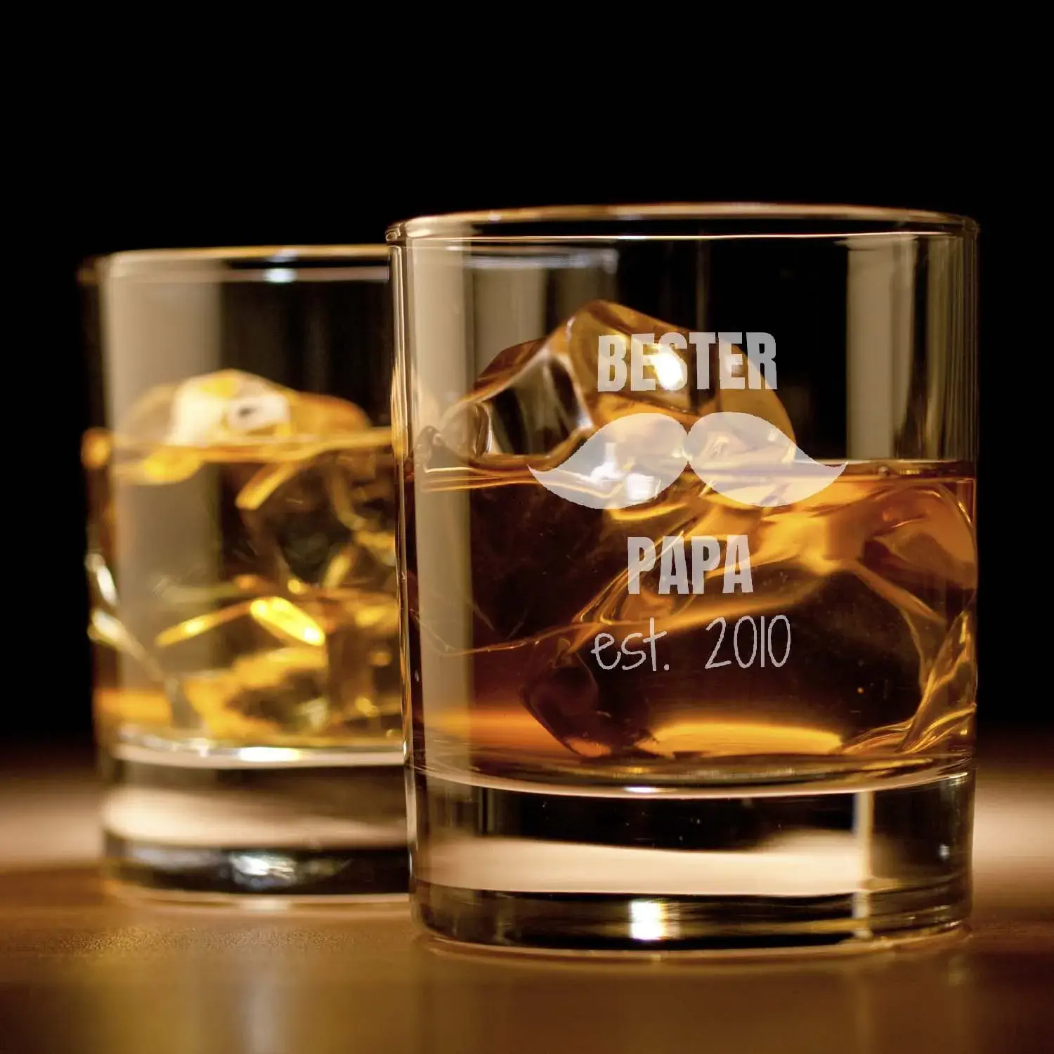 Whisky-Glas Bester Papa mit Gravur